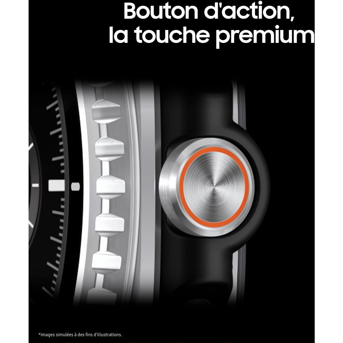 Montre connectée Pack GalaxyWatch8 Classic BT+Power Bank noir, SAMSUNG