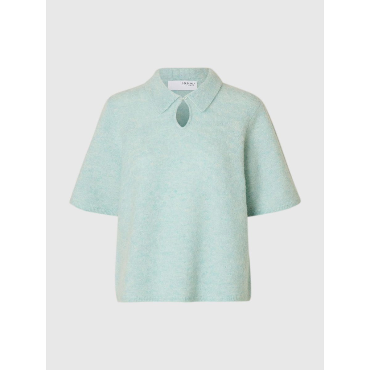 Top En Maille bleu - blue glow, SELECTED