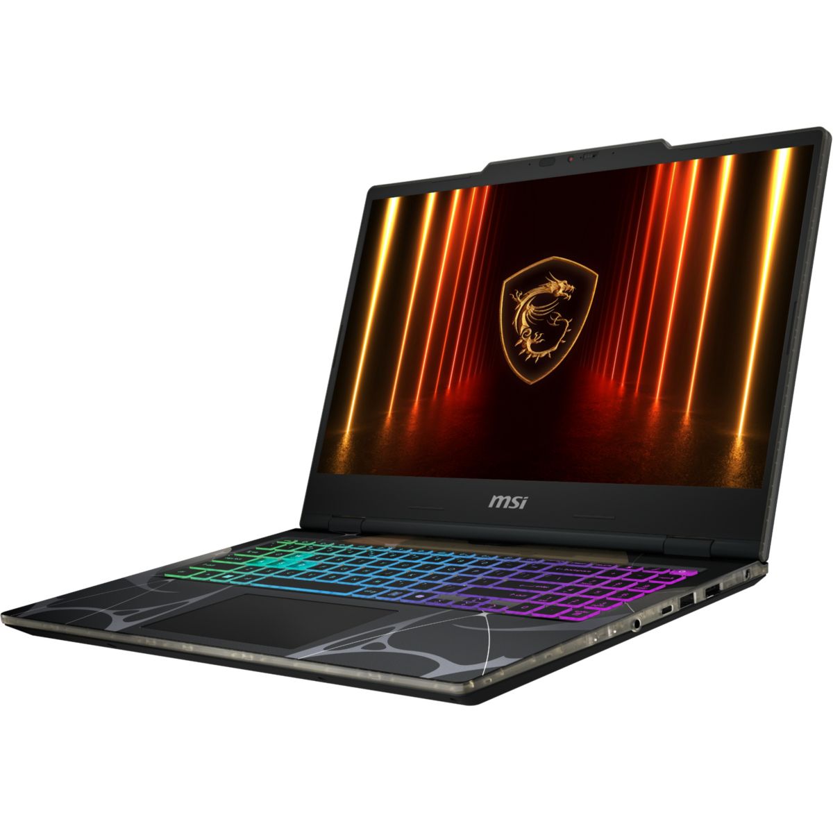 PC Gamer Cyborg 15,6" FHD 144Hz Intel Core i5 13420H Nvidia GeForce RTX 5050 16 Go RAM DDR5 SSD 512 Go couleur unique, MSI
