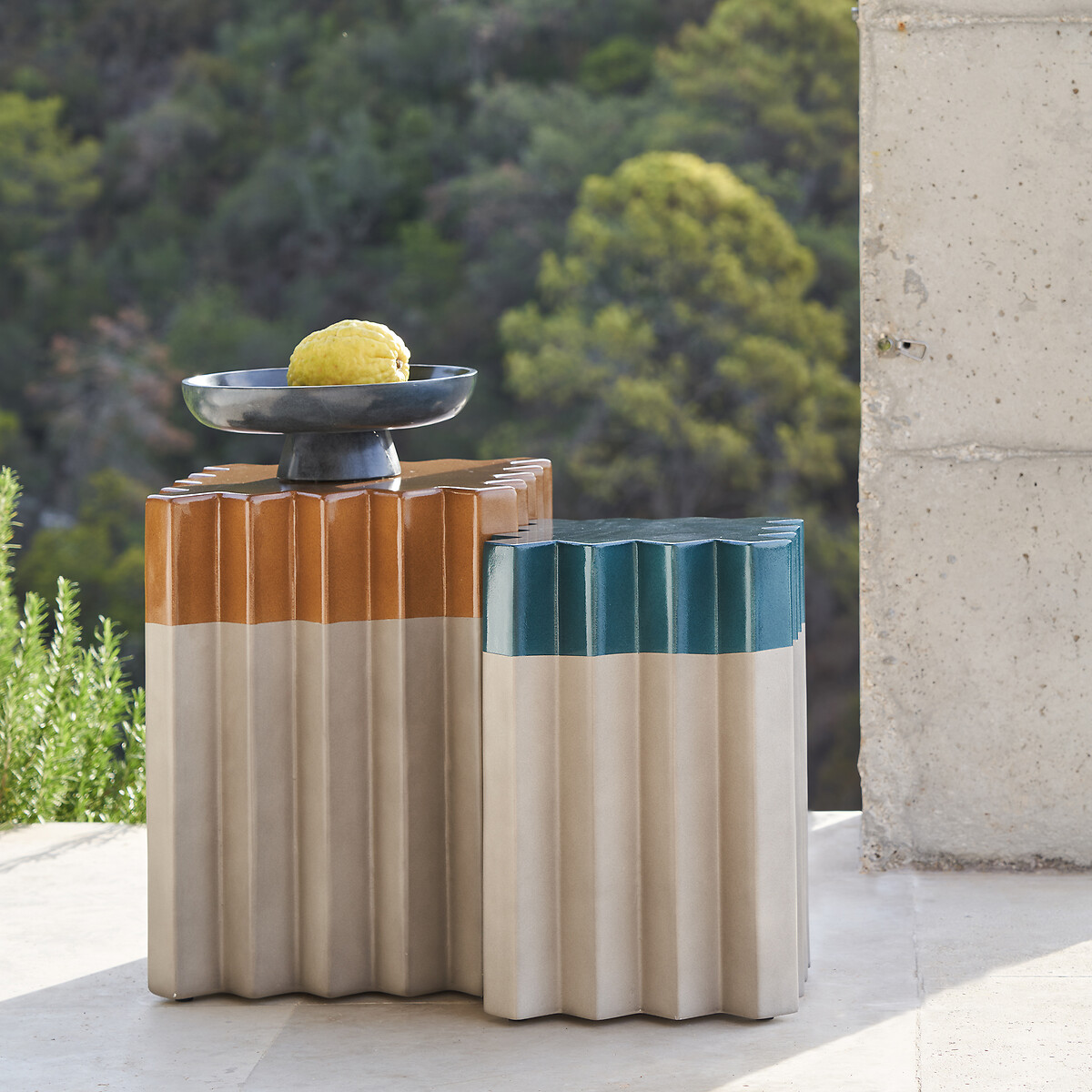 Graphir Square Side Table sienna, AM.PM