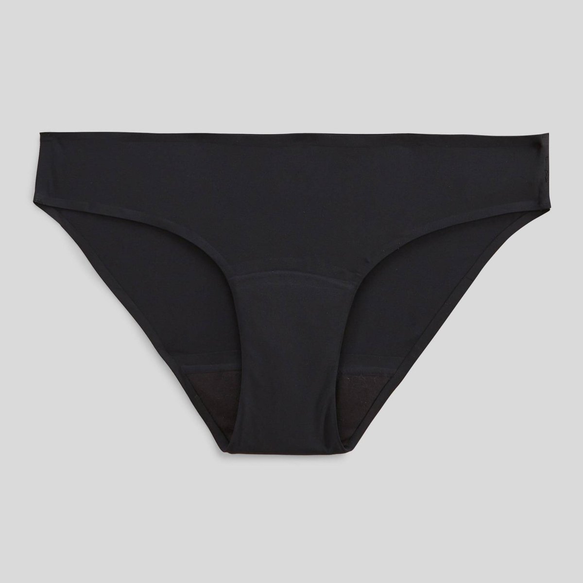 Culotte menstruelle en microfibre finition plate marine, MONOPRIX