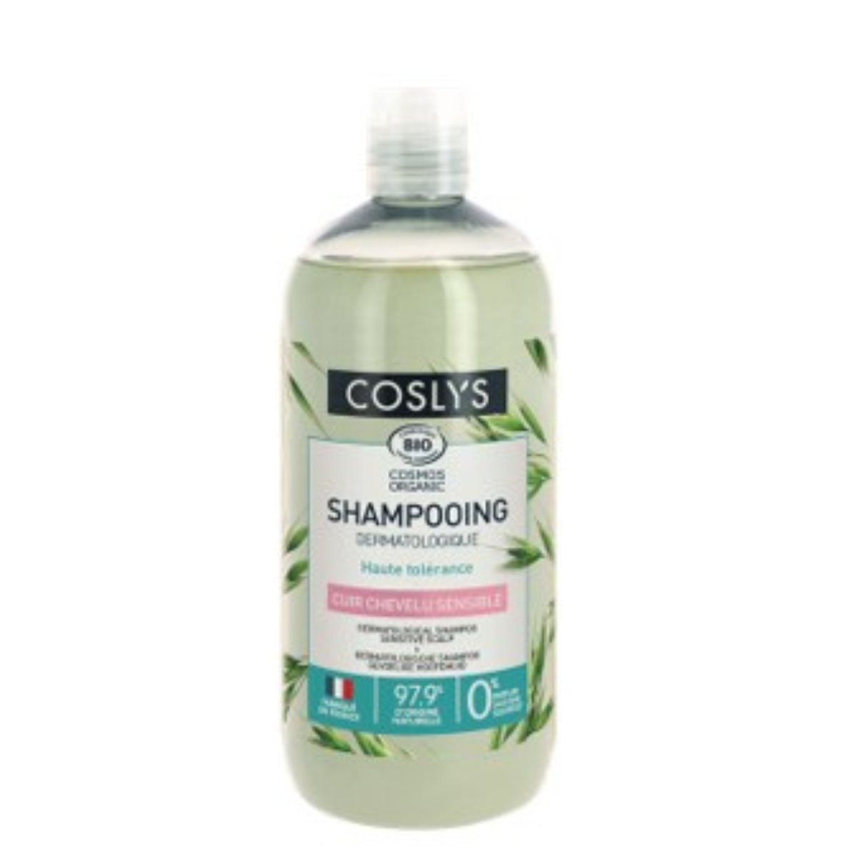Shampoing dermatologique  Cuir chevelu sensible  500 ml couleur unique, COSLYS