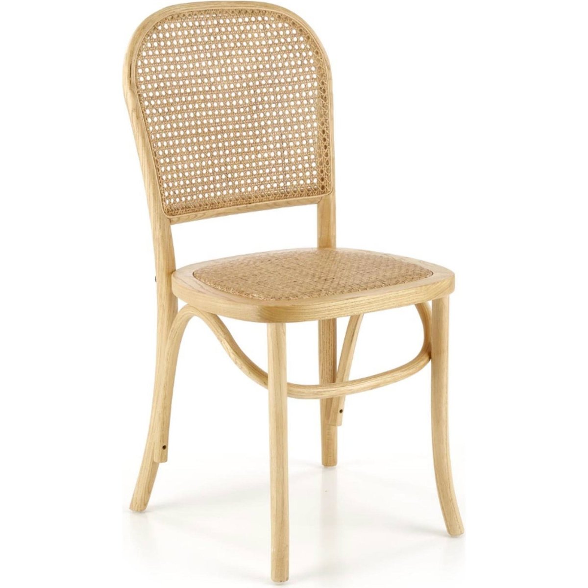 Chaise bois et cannage style bohème naturel, RECOLLECTION