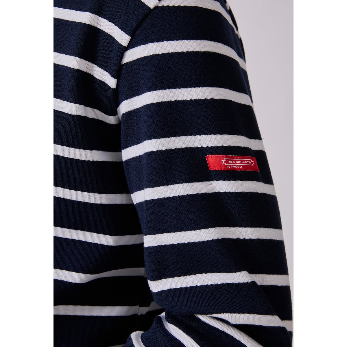 Marinière Thermolactyl bleu marine rayé, DAMART