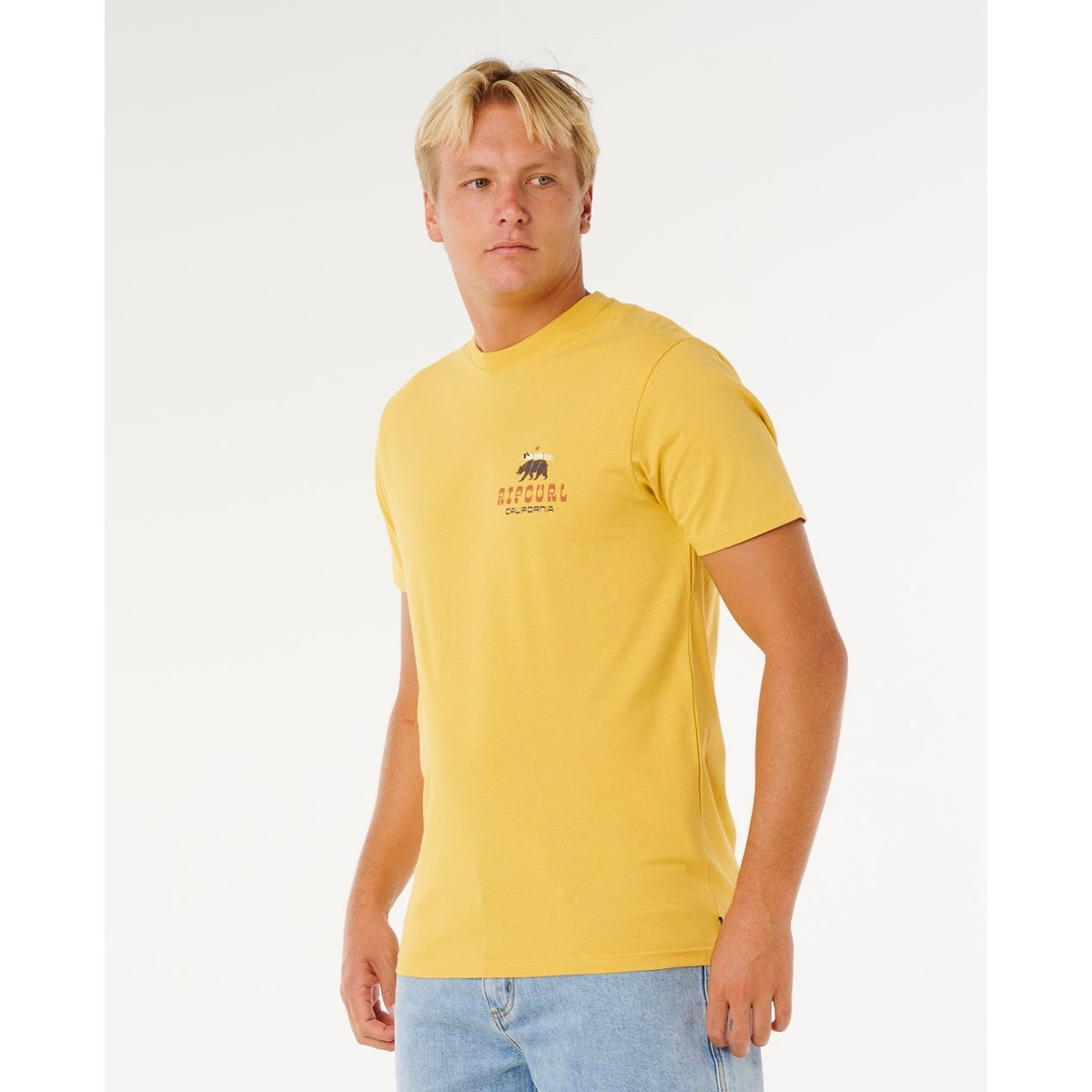 T-shirt Desti Animals ocre, RIP CURL