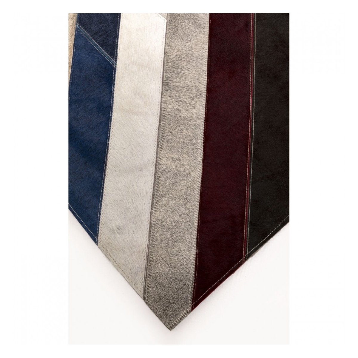 Tapis en cuir, EAGLE EYE multicolore, KARE DESIGN