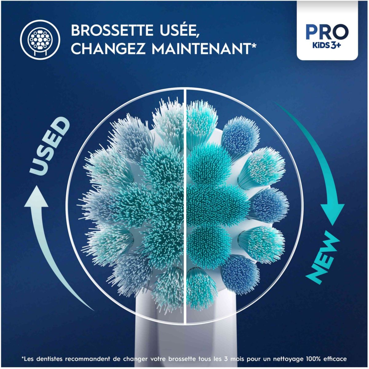Brosse à dents électrique Vitality Pro Kids Spiderman + Etui de voyage couleur unique, ORAL B