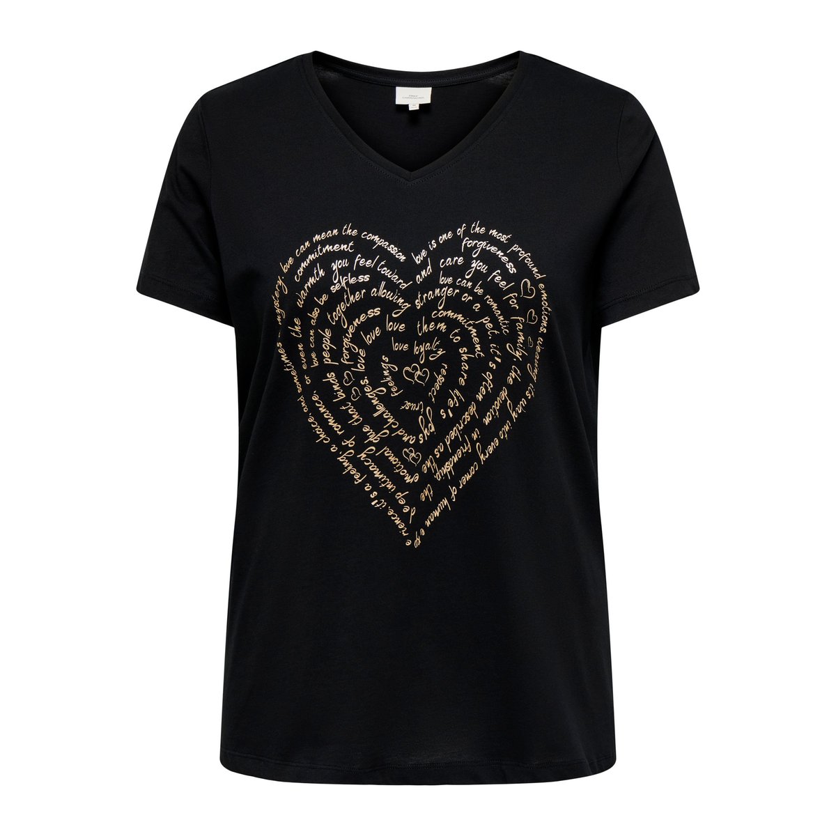 T-Shirt noire - black, ONLY CARMAKOMA