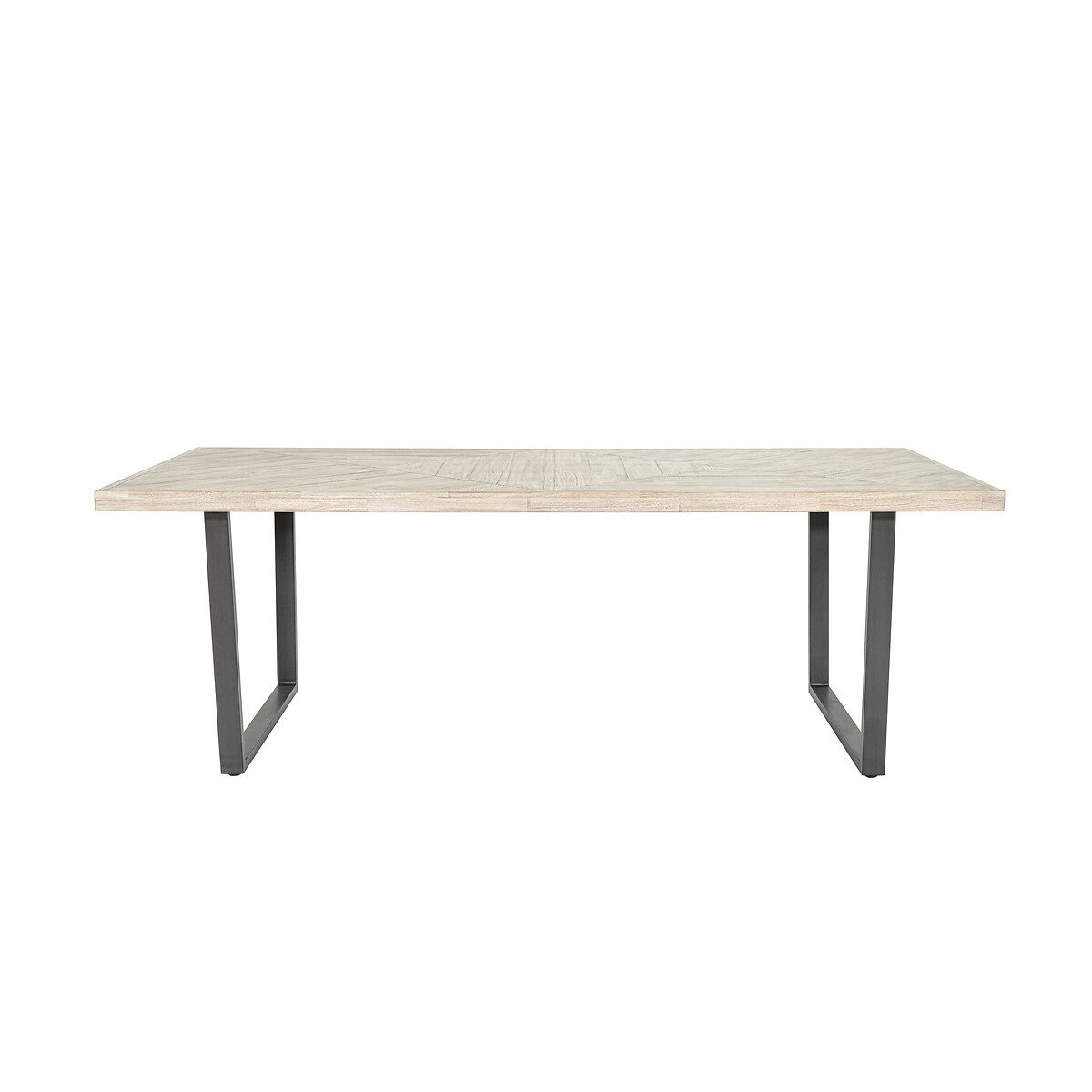 Marea Sand Wash Parquet Industrial Dining Table (Seats 8) acacia, ÉDITÉ