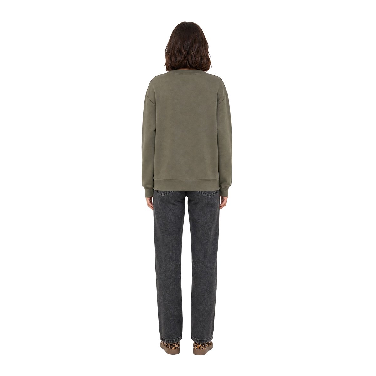 Sweat grossesse et allaitement kaki, VERTBAUDET