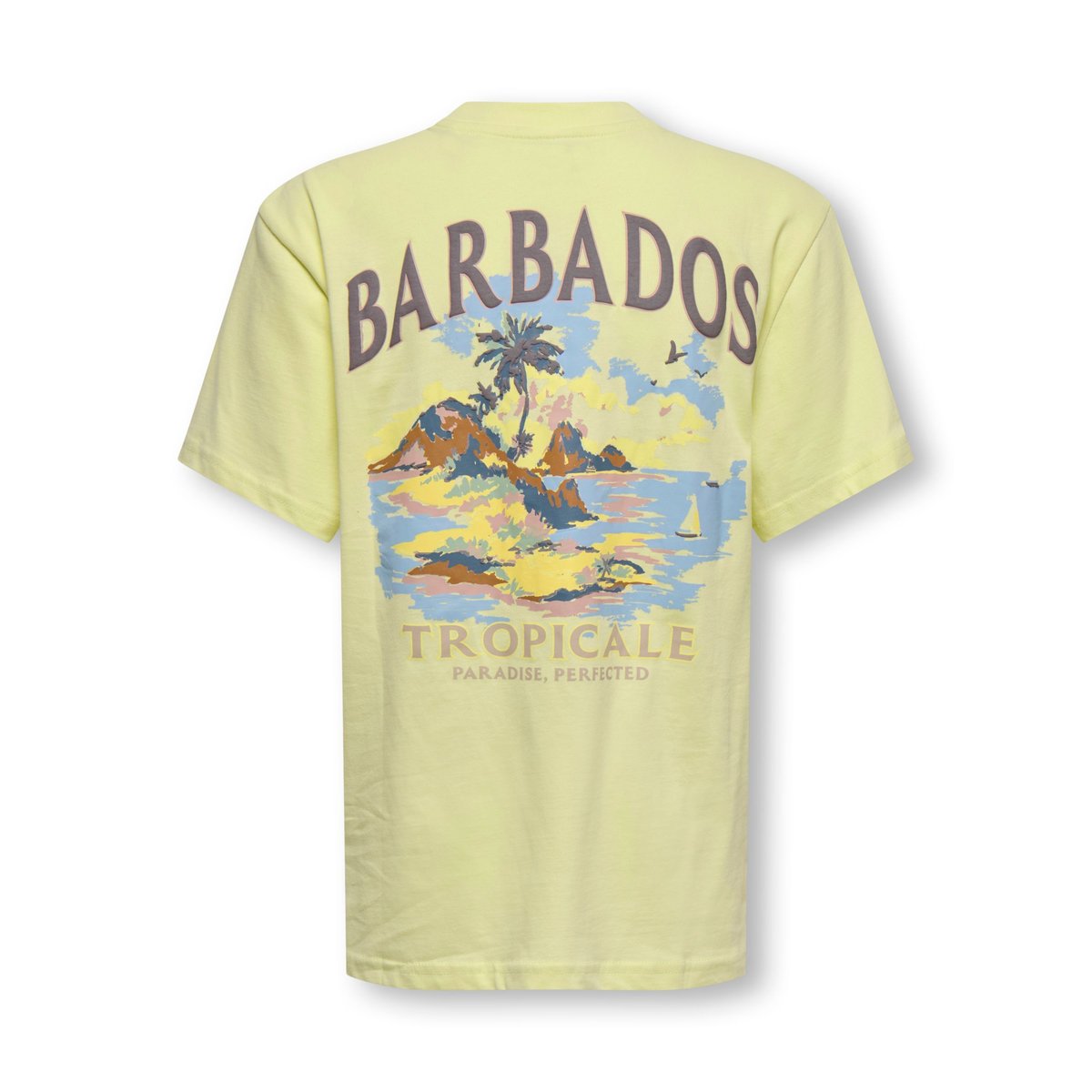 T-Shirt wax yellow, ONLY & SONS JUNIOR