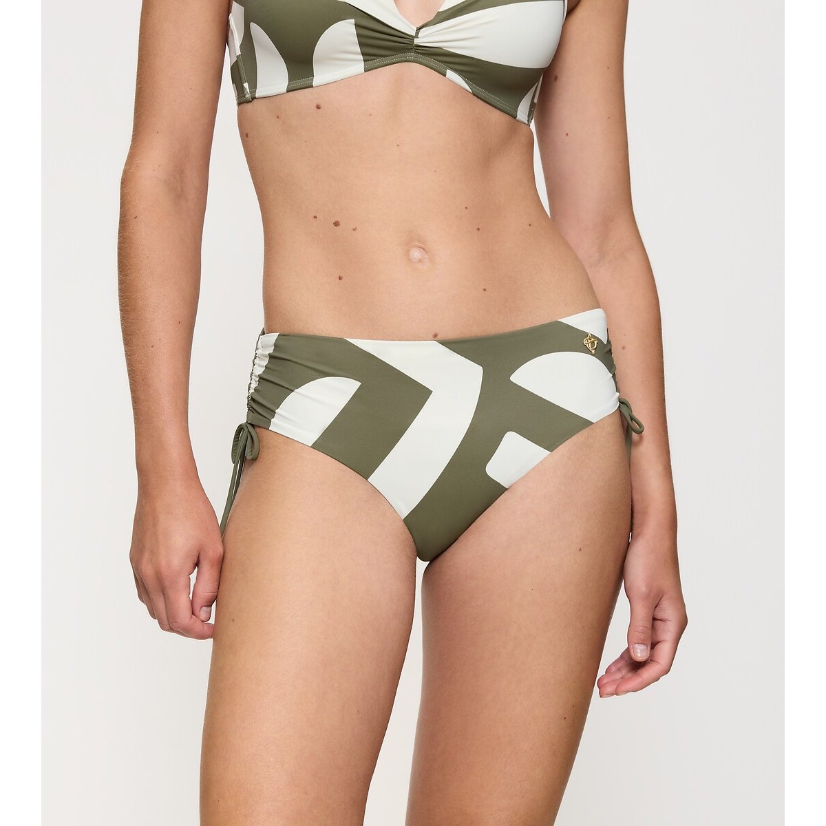 Summer Allure Bikini Bottoms khaki/white, TRIUMPH