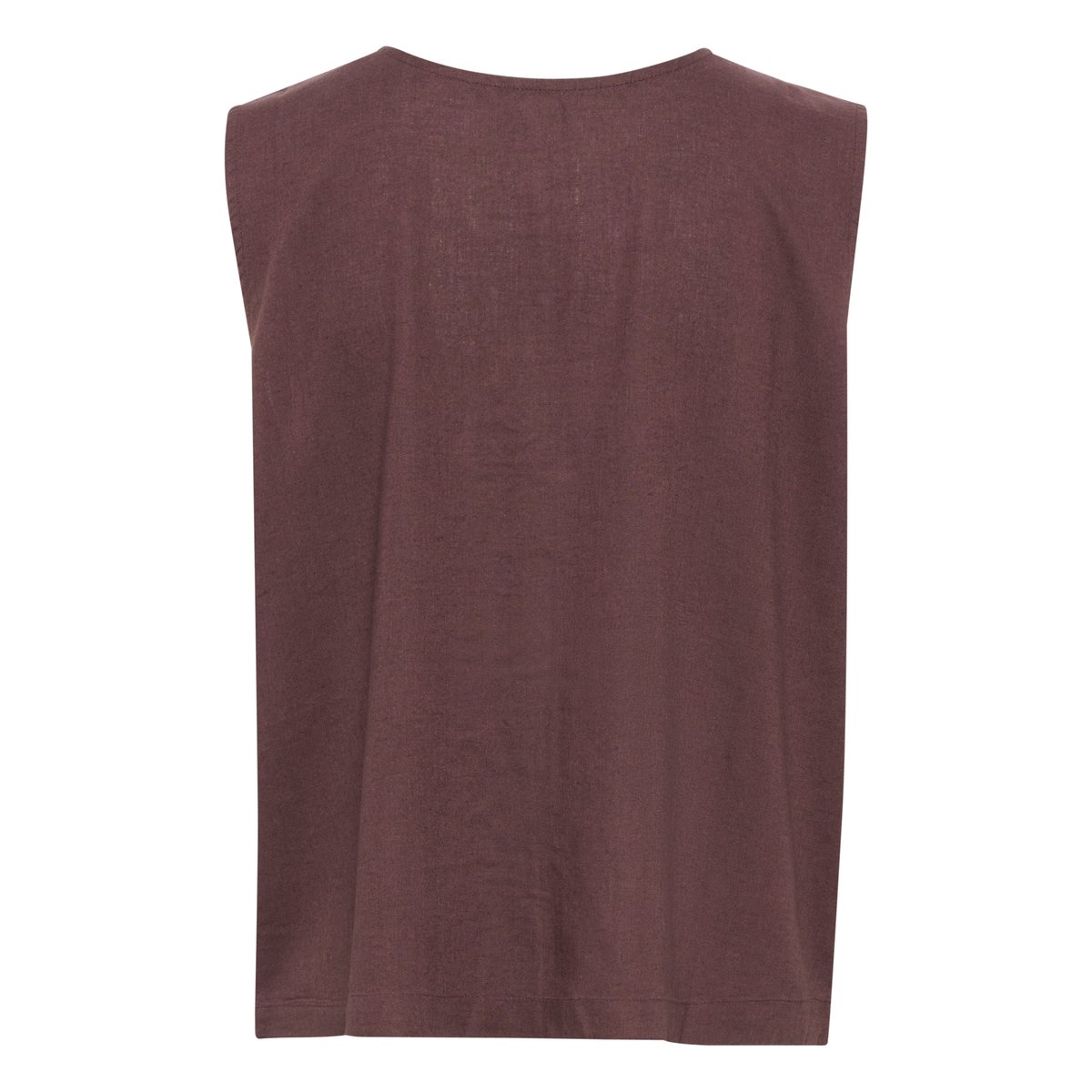 Blouse à manches courtes bordeaux fudge, KAFFE