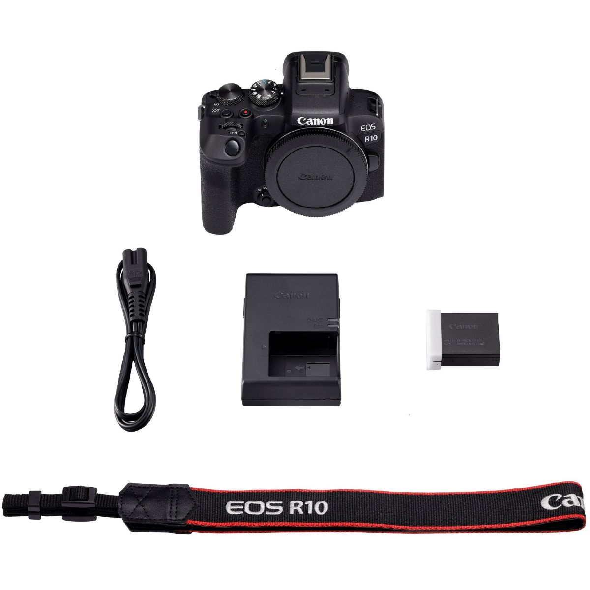 Appareil photo Hybride EOS R10 boitier nu noir, CANON