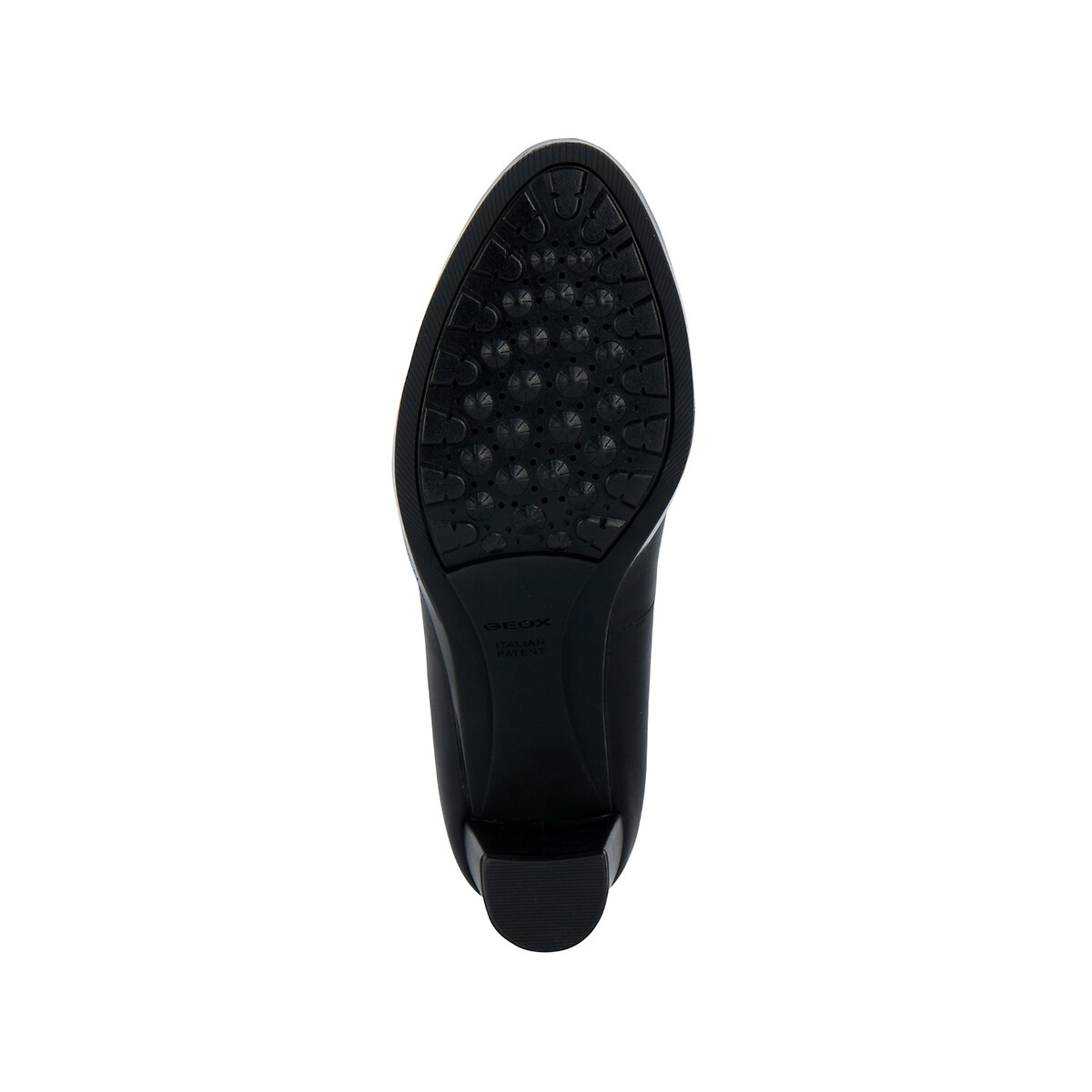 Walk Pleasure Comfortable Heels in Leather black, GEOX
