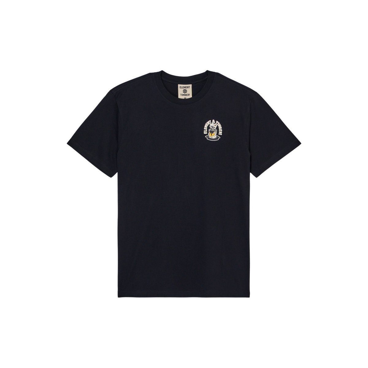 T-Shirt manches courtes TIMBER FLOWER POT noir flint black, ELEMENT