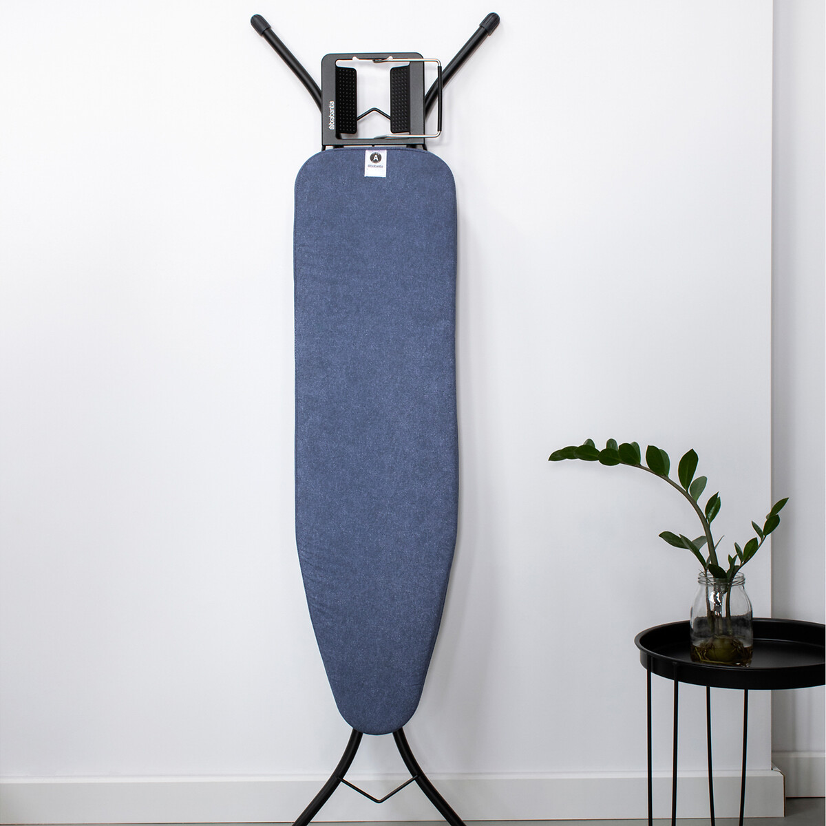 Ironing Board A, 110x30 cm with Steam Iron Rest denim blue , BRABANTIA