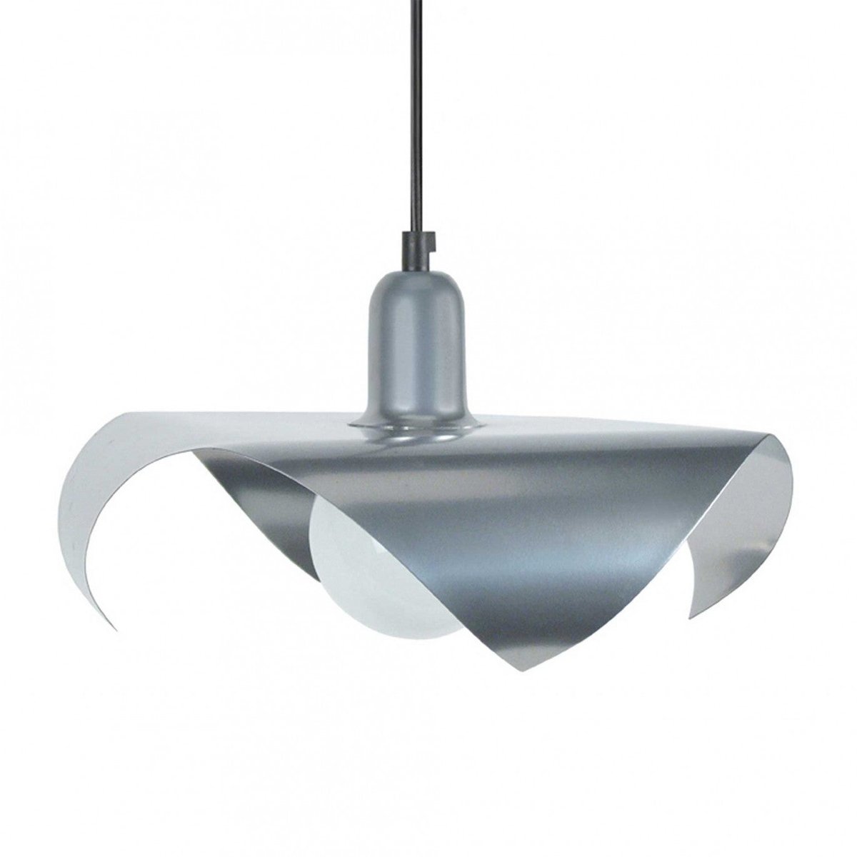 Suspension en métal, MOUCHOIR argent, C-CREATION