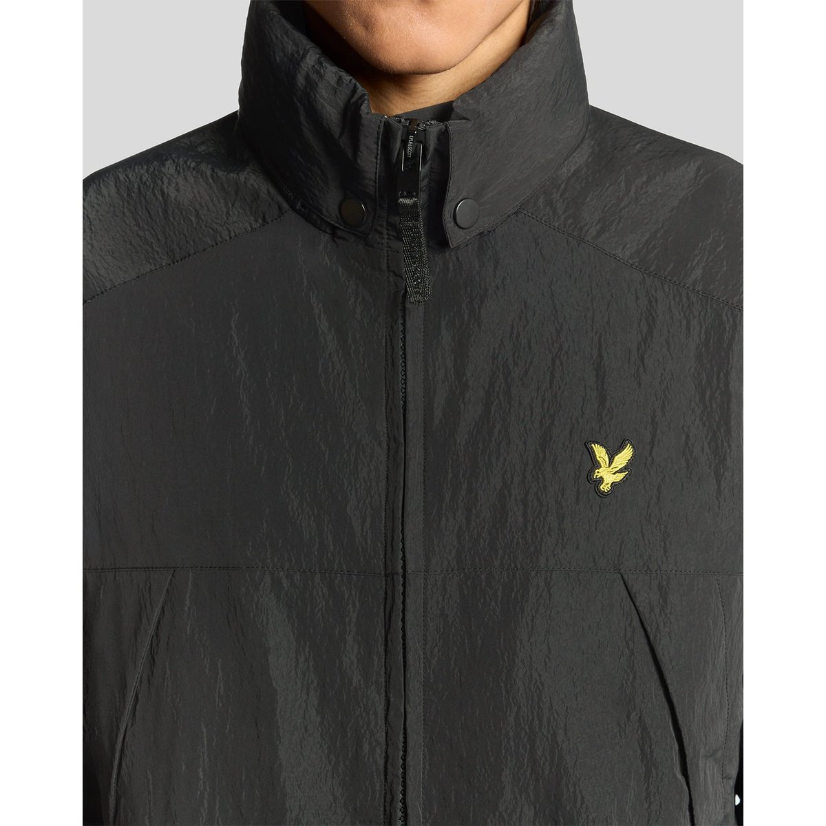 Veste pliable noir glace, LYLE & SCOTT