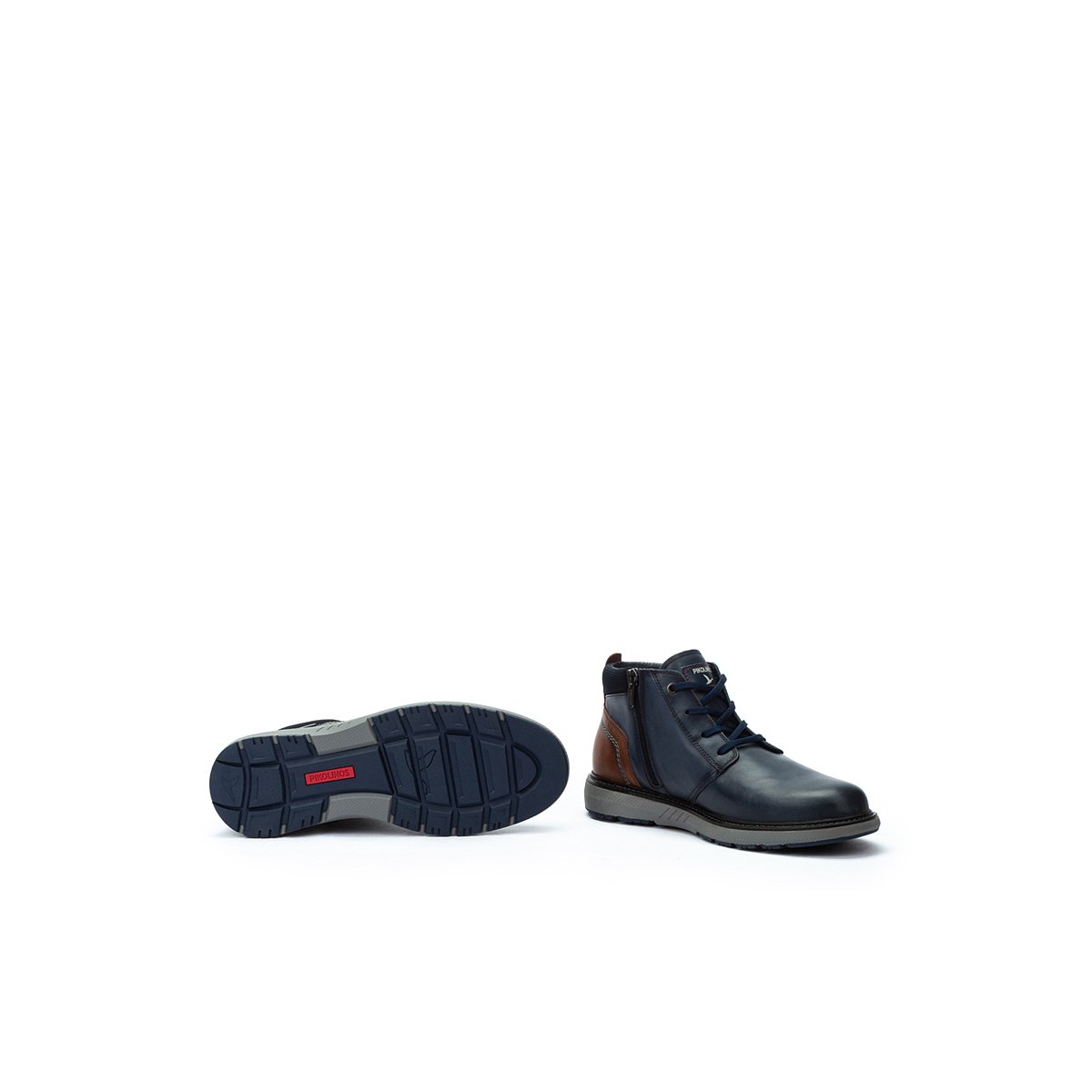 Bottines cuir Bilbao blue, PIKOLINOS