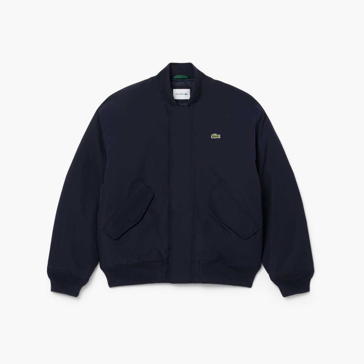 Bomber taffetas déperlant bleu-hde, LACOSTE