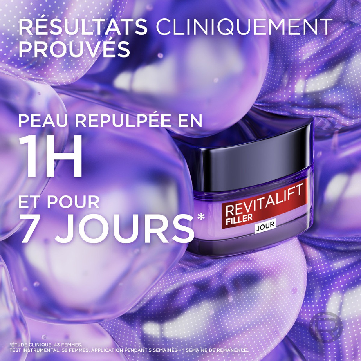 Soin Jour Revolumisant Anti-rides 50ml couleur unique, L'OREAL PARIS