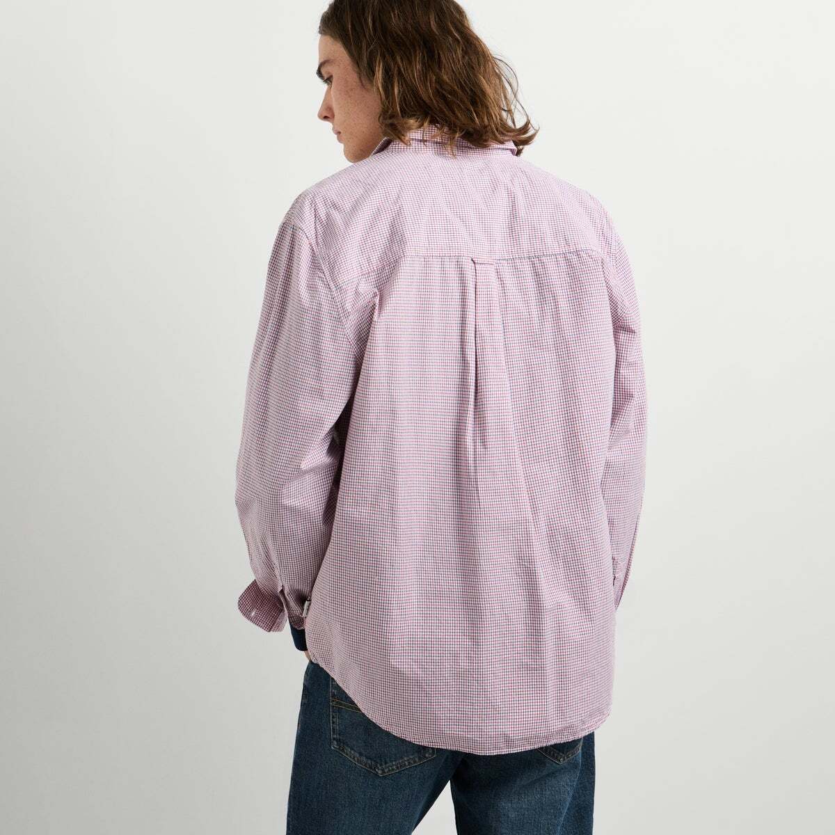 Chemise Coupe Casual À Carreaux En Popeline blanc, PEPE JEANS