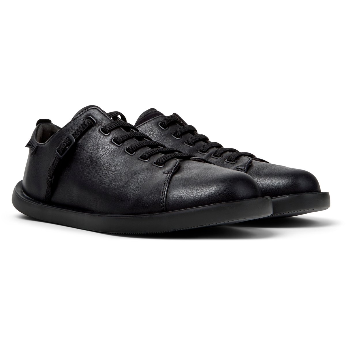 Derbies Cuir daim WAGON noir, CAMPER