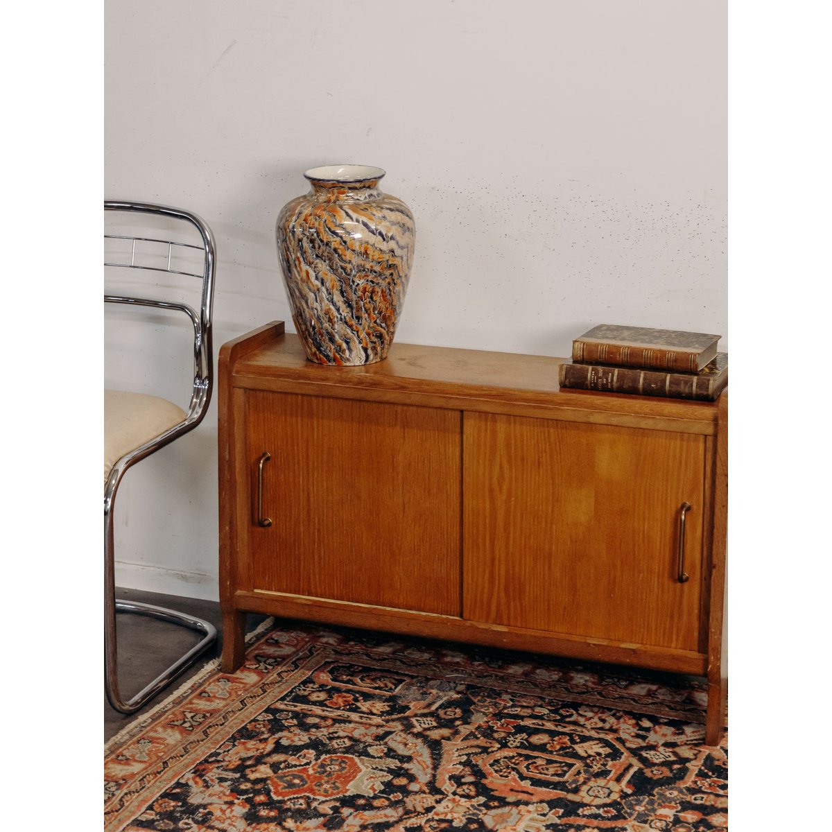 Buffet en chêne Gilbert N°1890 - Bon état bois clair, DEBONGOUT