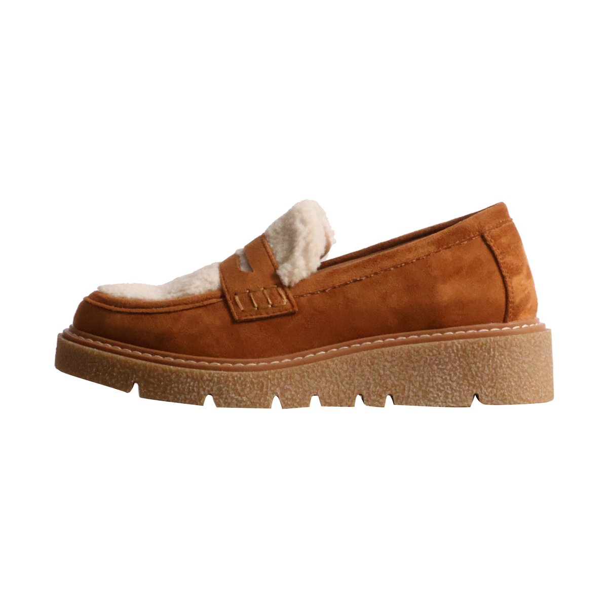 Mocassin à Enfiler camel, THE DIVINE FACTORY