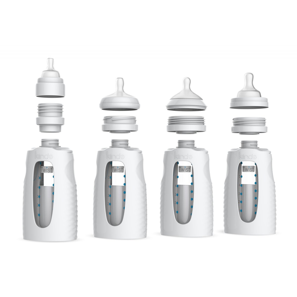 Adaptateurs direct Pump pour tire lait gris, BABYMOOV