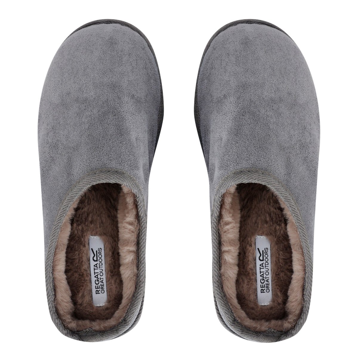 Chaussons mules SOLACE gris anthracite, REGATTA