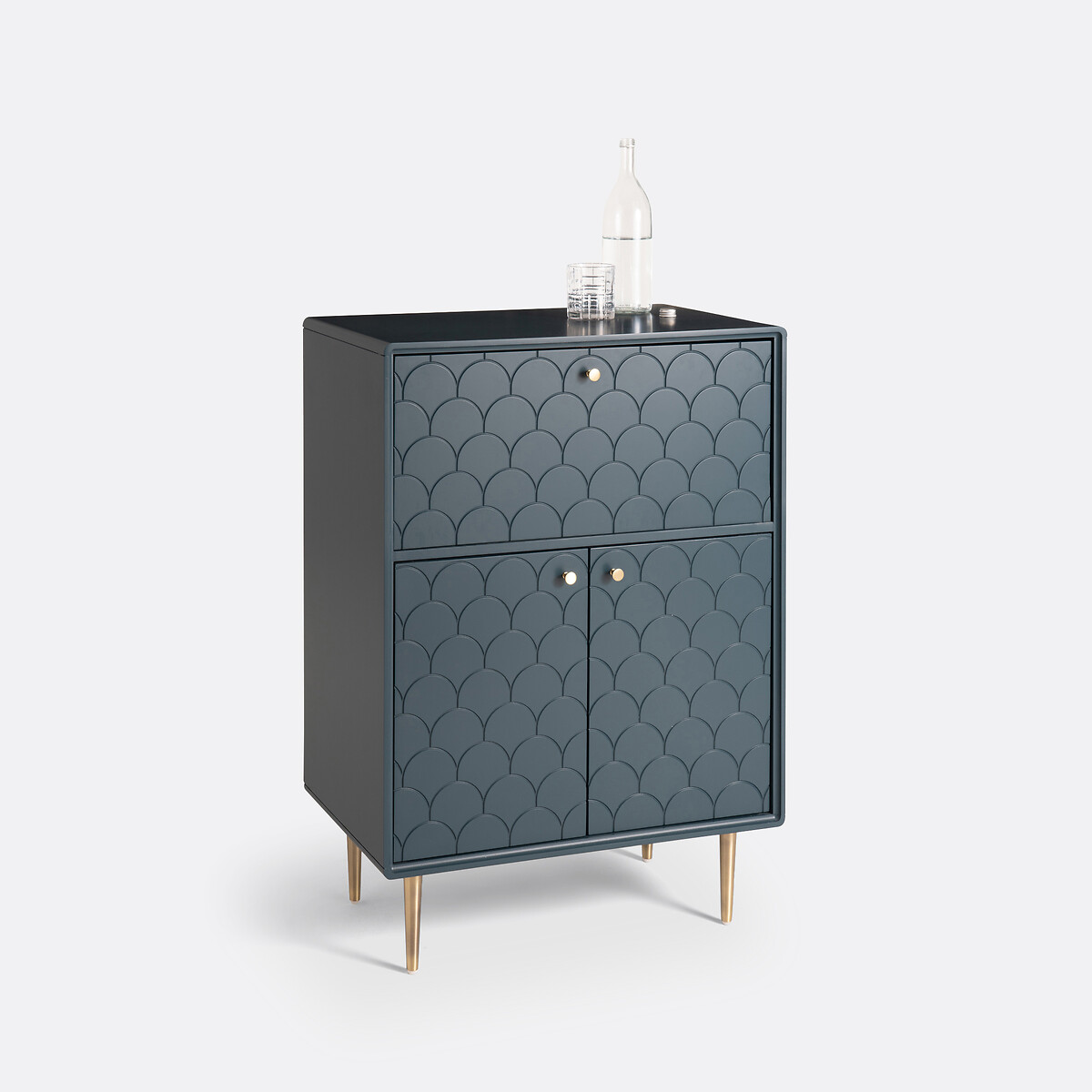 Mobile-bar, Luxore blu di prussia, LA REDOUTE INTERIEURS