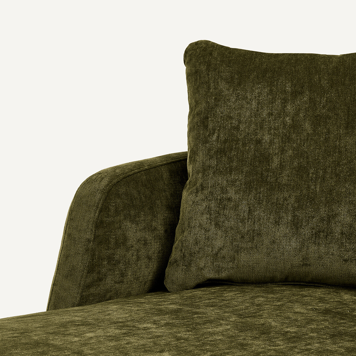 Chaise longue in velluto misto, MODERNISTE, design Emmanuel Gallina verde frutteto, AM.PM X EMMANUEL GALLINA
