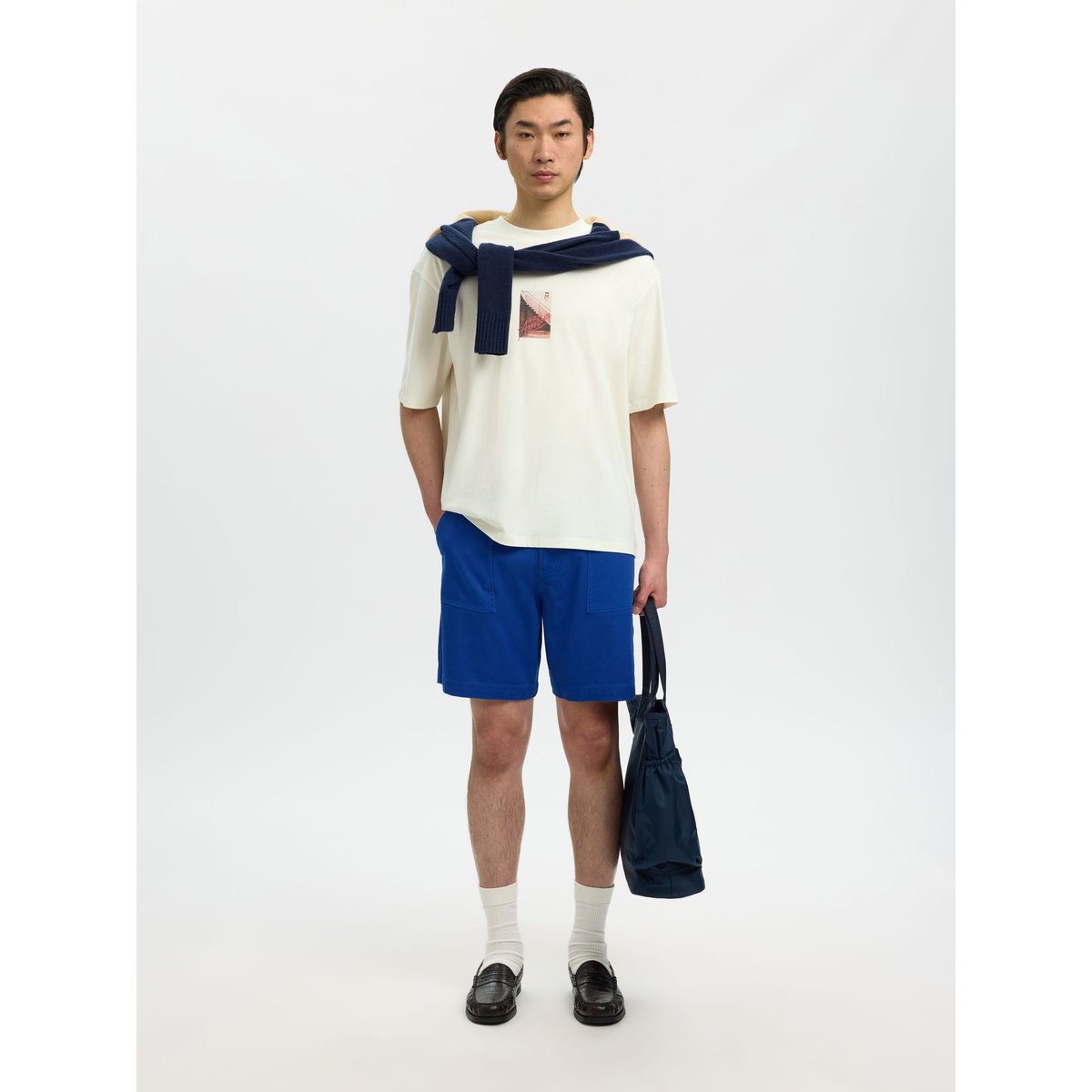 T-Shirt egret 1, SELECTED