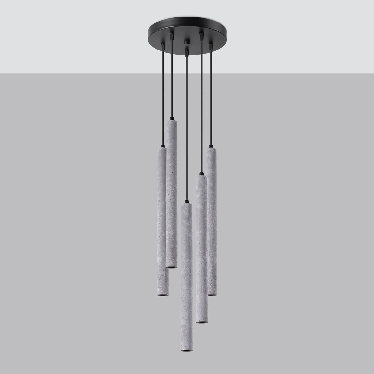 Suspension Béton Gris G9 5 Pastelo gris, EDEN
