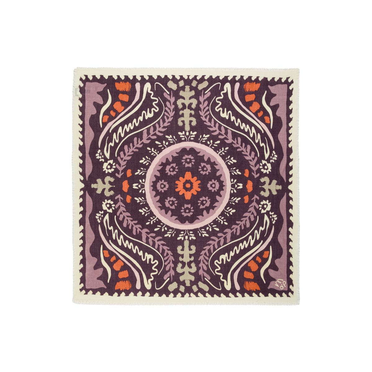 foulard en pure laine violet, MARC O'POLO