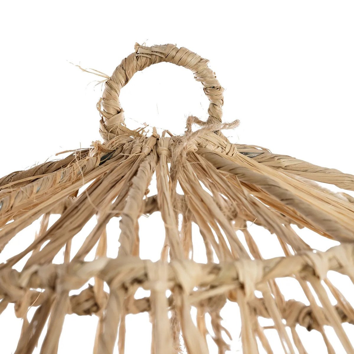 Suspension en herbe mendong CASITA beige, BAZAR BIZAR