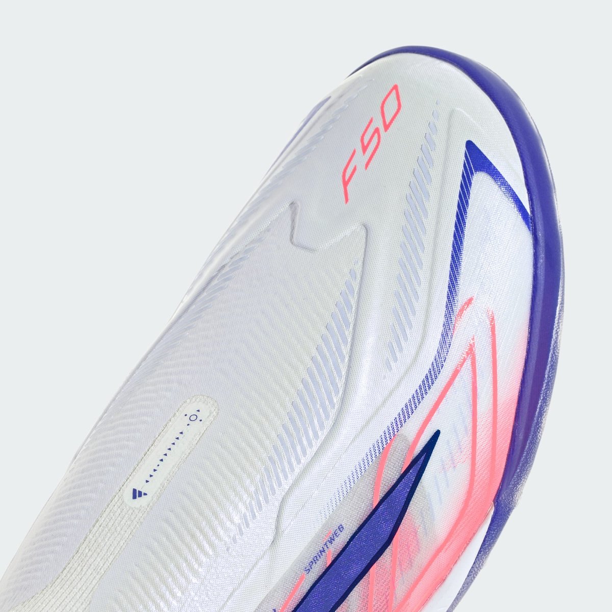 Chaussure De Football Sans Lacets F50 Hyperfast Pro Turf Chaussure De Football Sans Lacets F50 Hyperfast Pro Turf cloud white / solar purple / solar turbo, adidas Performance