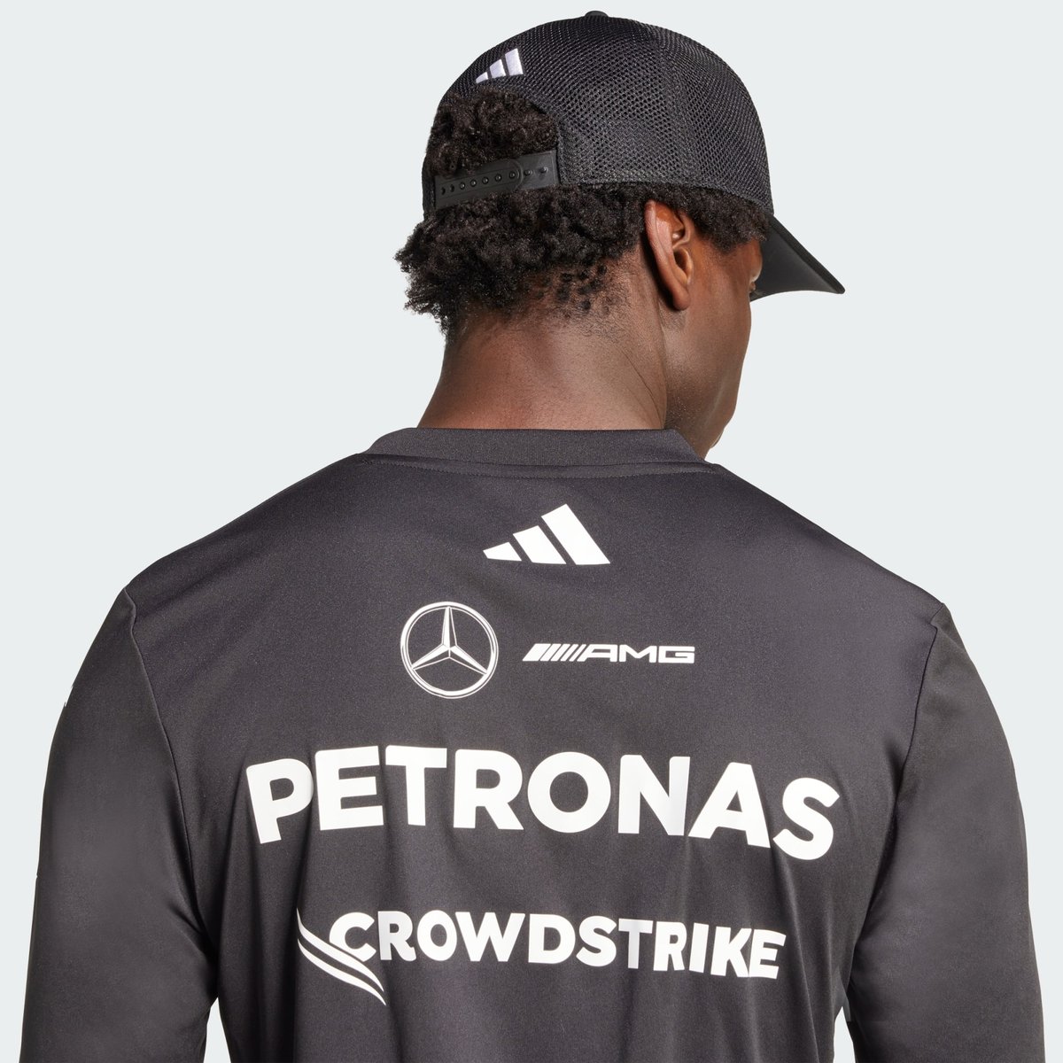 Maillot Pilote Manches Longues Mercedes - Amg Petronas Formula One Team Maillot Pilote Manches Longues Mercedes - Amg Petronas Formula One Team black / white, adidas Performance