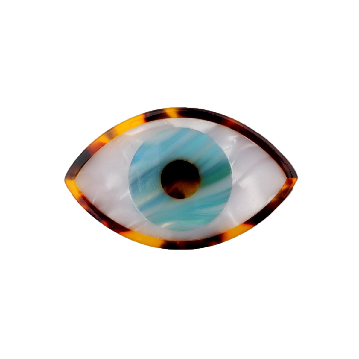 Barrette ŒIL bleu, COUCOU SUZETTE