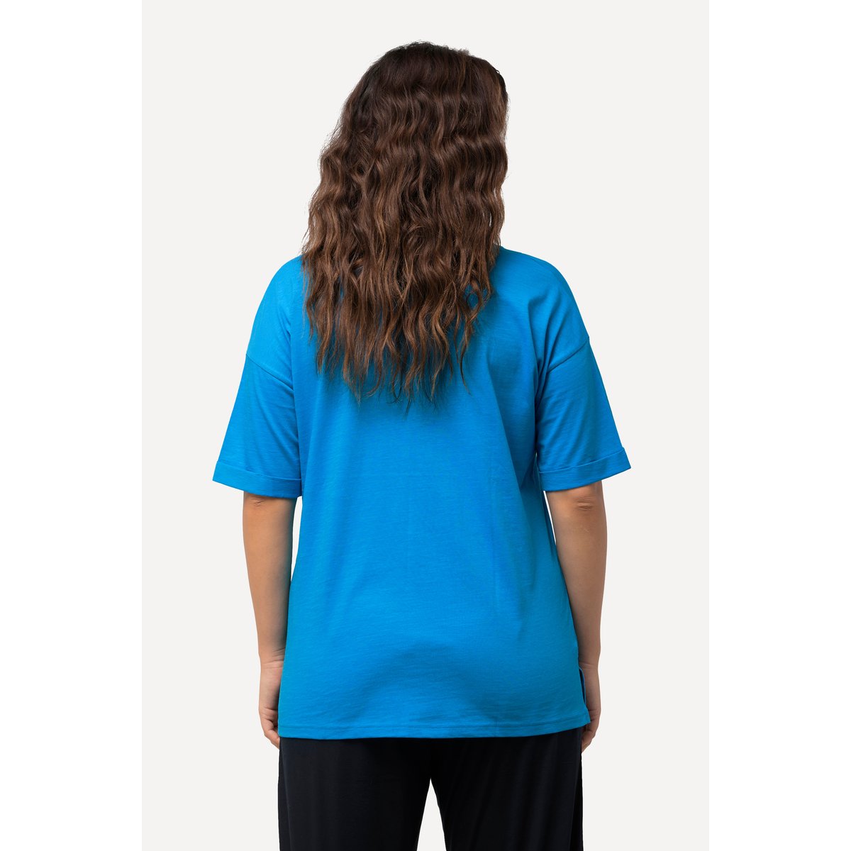 T-shirt oversize bleu saphir, ULLA POPKEN