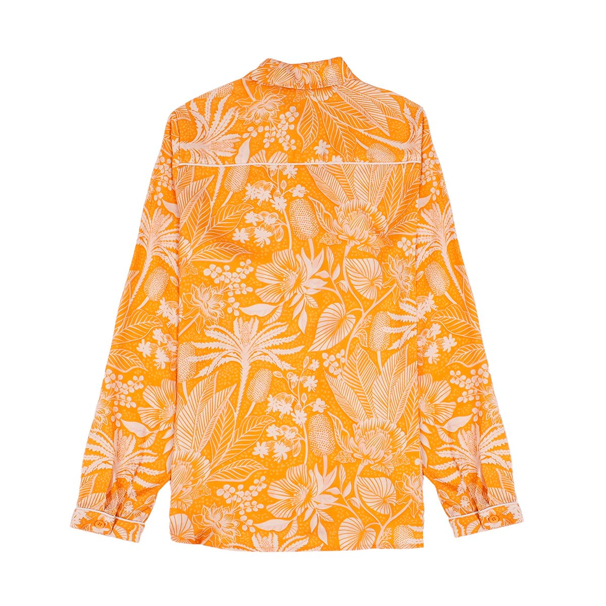 Chemise manches longues à motifs JANAELLE jaune, WILD