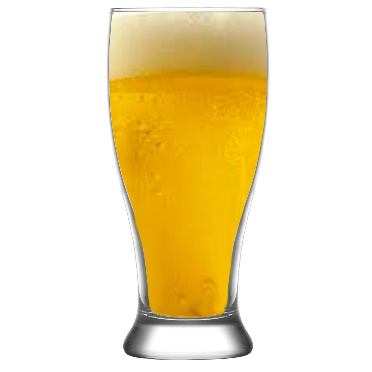 Set de 2 verres à bière en verre 56,5cl transparent, WADIGA