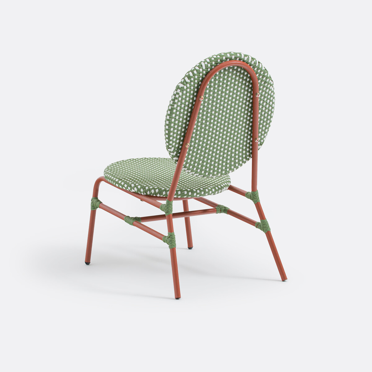 Lot de 2 fauteuils bas de jardin Matu rouge/vert/blanc, LA REDOUTE INTERIEURS