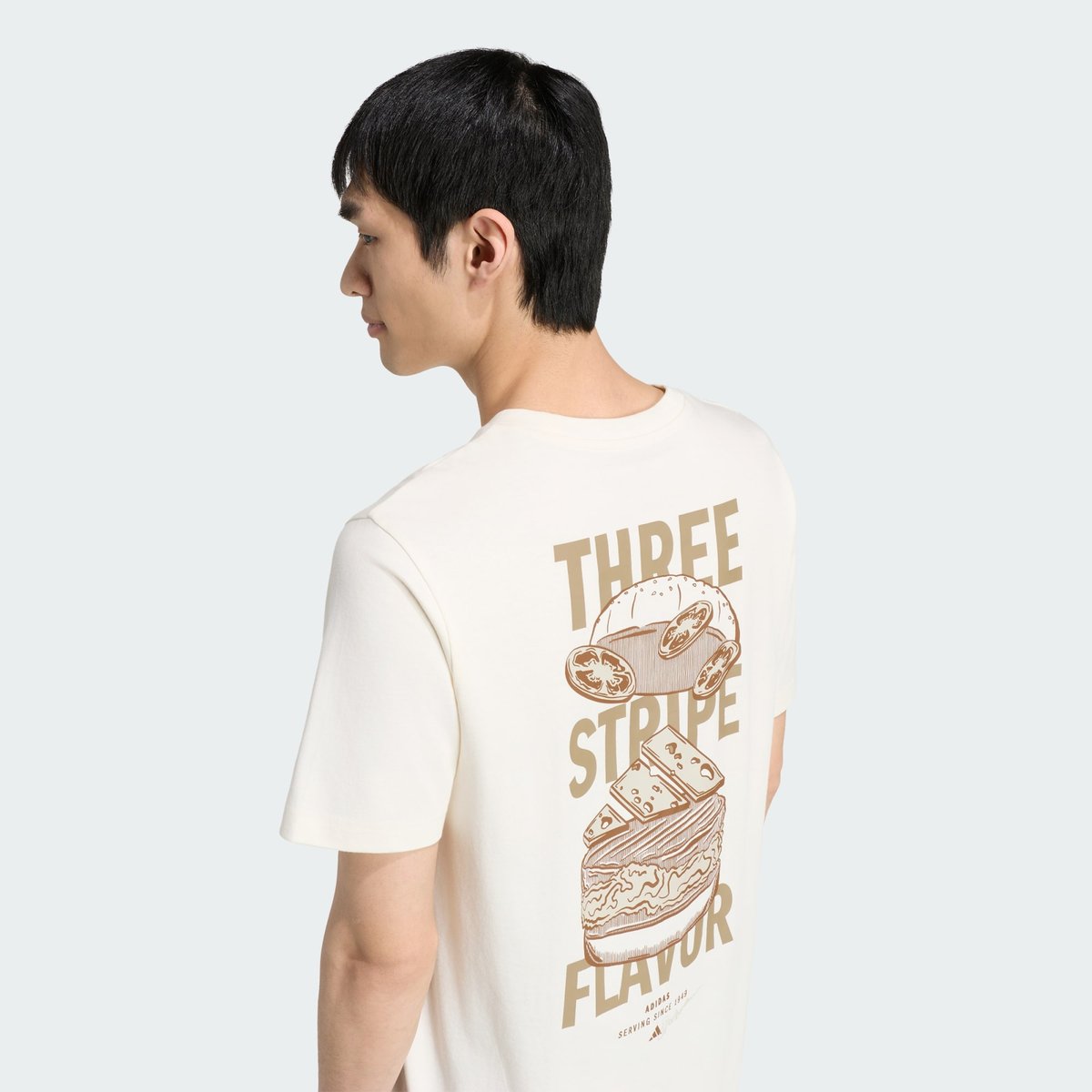 T-Shirt Graphique Burger Flavor T-Shirt Graphique Burger Flavor off white, ADIDAS SPORTSWEAR