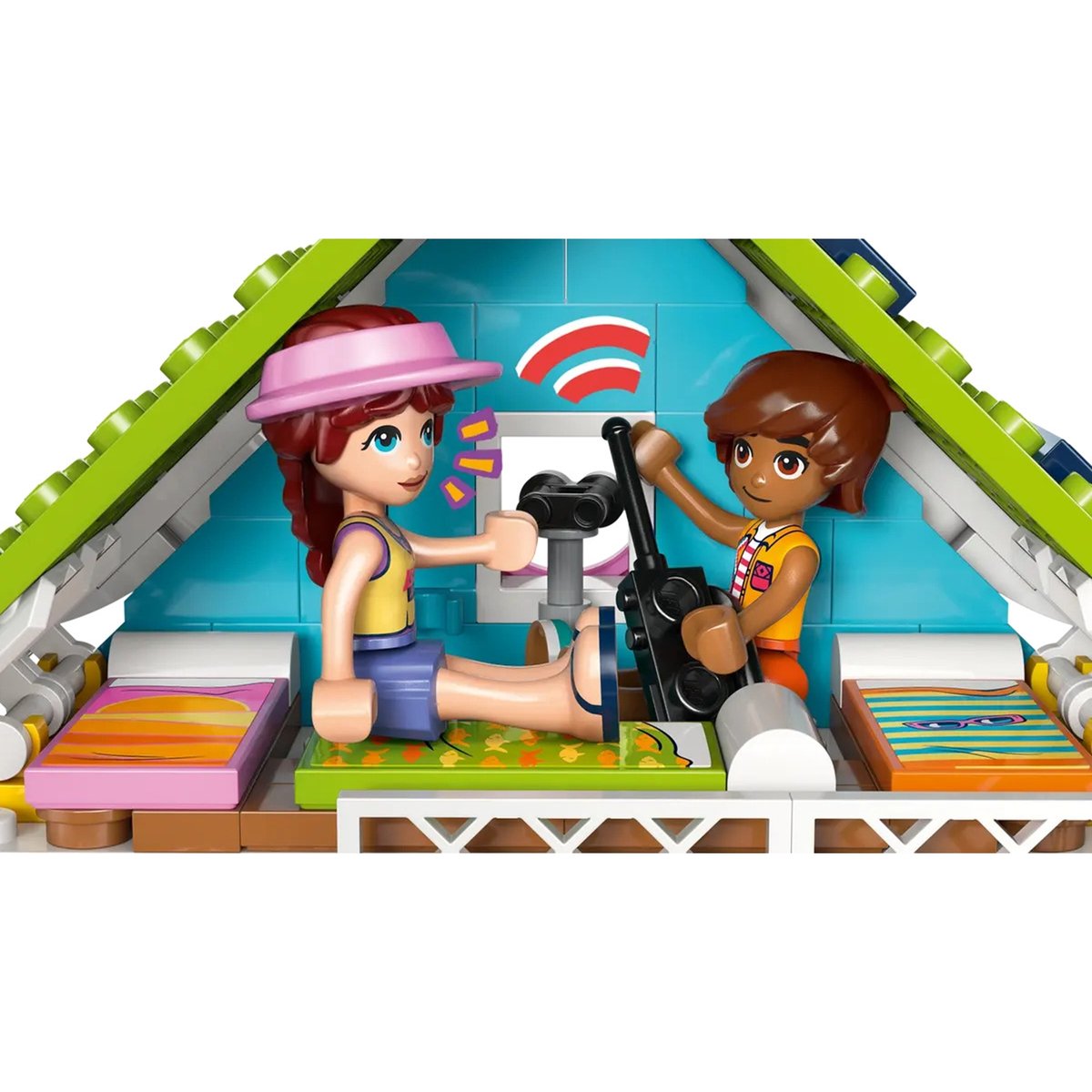 Friends La maison sur la plage et les phoques multicolore, LEGO