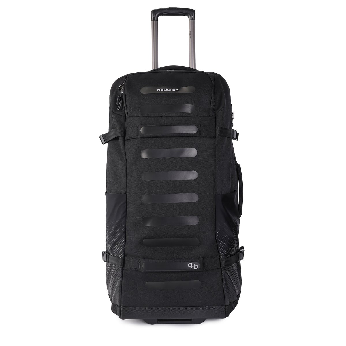 Sac de voyage souple à roulettes grand volume sécurisé black, HEDGREN