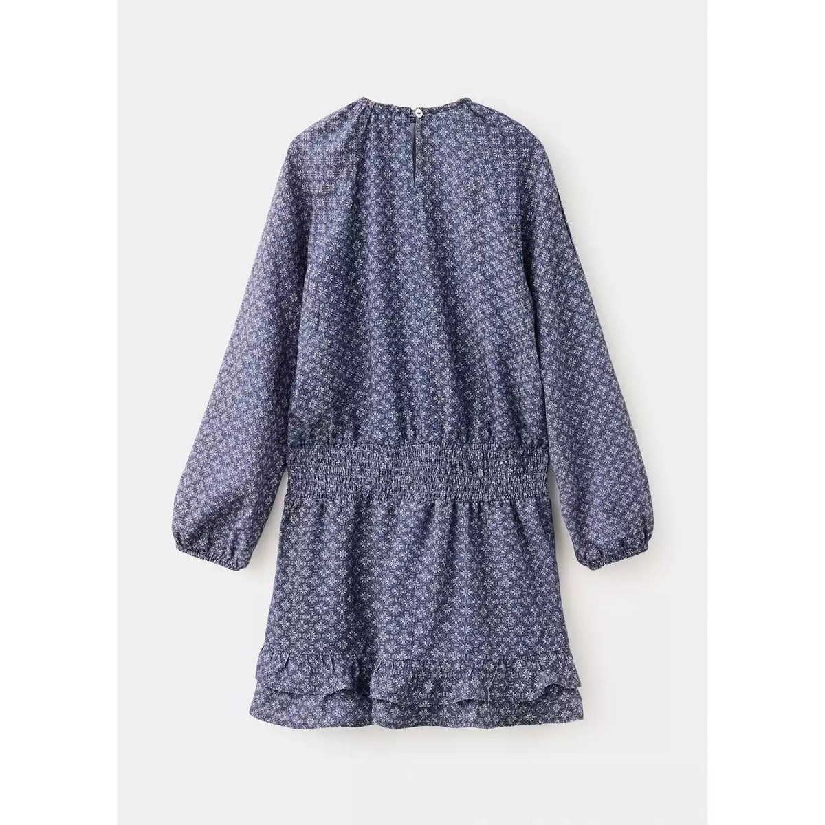 Robe à fleurs bleu marine, MANGO KIDS