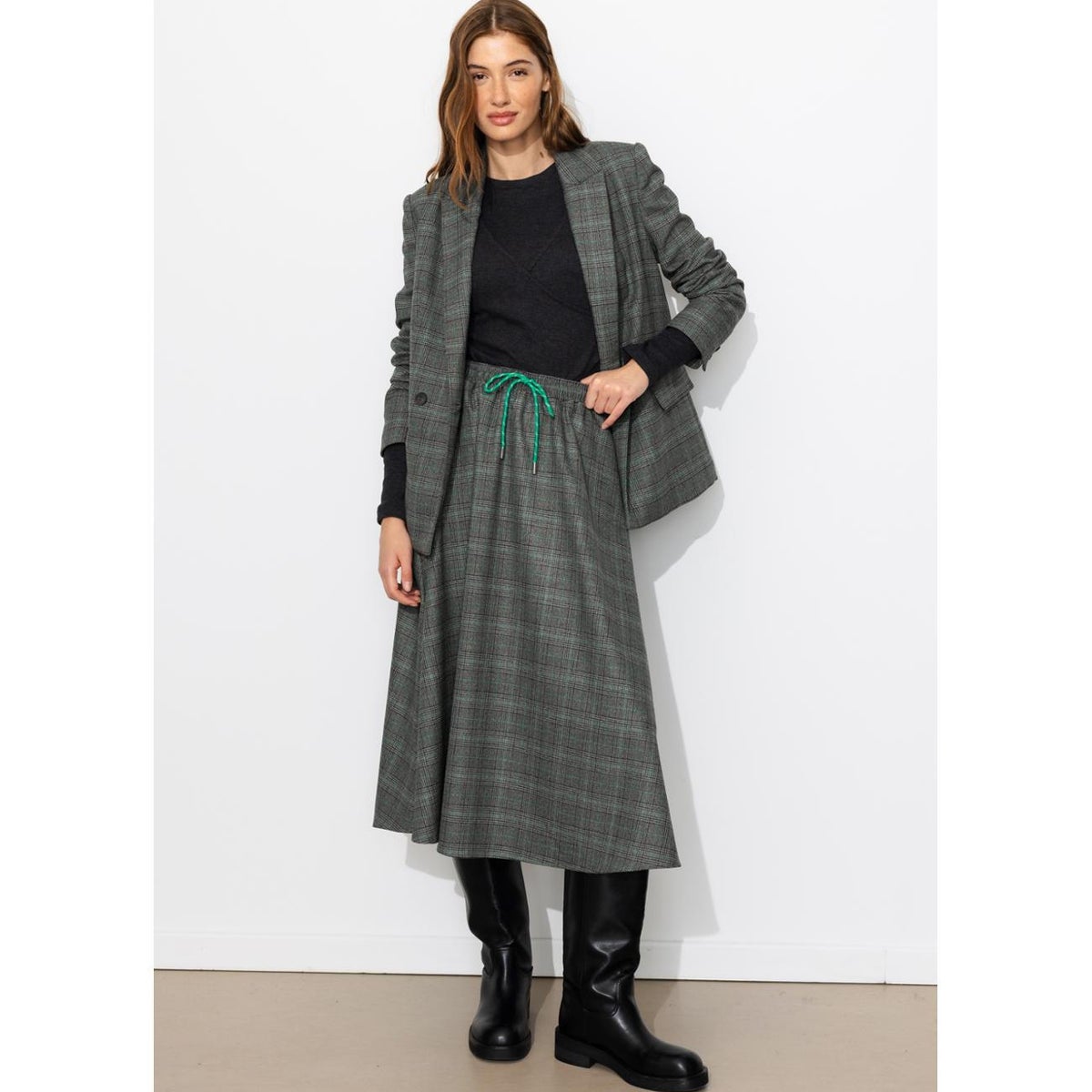Veste de tailleur à carreaux carreaux multicolores, PROMOD